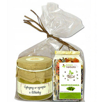 ZESTAW PREZENTOWY cytrynki w whisky 200g +  Herbata 50g