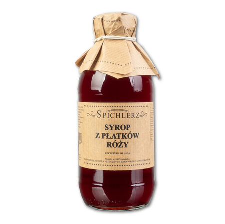 Spichlerz Syrop z płatków róży 330 ml  