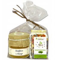 ZESTAW PREZENTOWY konfitura mango 200g + Herbata 50g