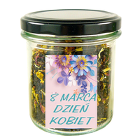 Herbata DZIEŃ KOBIET - słoik 50g
