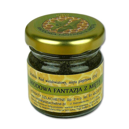 ZESTAW PREZENTOWY Miód smkowy 40g  + Herbata 50g DZIEŃ KOBIET