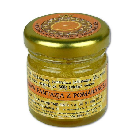 ZESTAW PREZENTOWY Miód smkowy 40g  + Herbata 50g DZIEŃ KOBIET