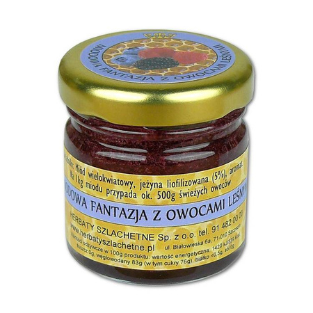 ZESTAW PREZENTOWY Miód smkowy 40g  + Herbata 50g DZIEŃ KOBIET