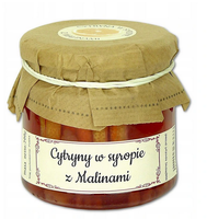 ZESTAW PREZENTOWY Cytryny w syropie z malinami + Herbata DZIEŃ KOBIET