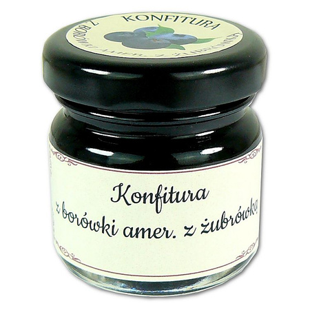 Konfitura z borówki z Żubrówką 40 g