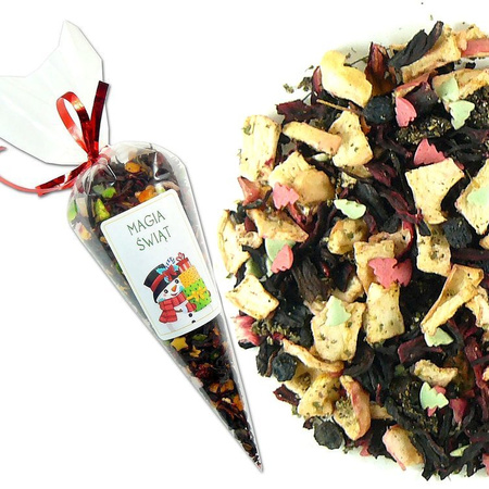 Herbata owocowa ŚWIĄTECZNA - rożek 50g