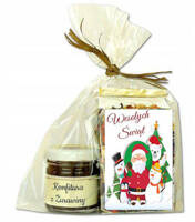 ZESTAW PREZENTOWY Konfitura 40g  + Herbata 50g