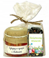 ZESTAW PREZENTOWY Cytryny w syropie + Herbata WIELKANOC