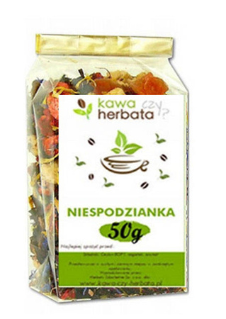 ZESTAW PREZENTOWY maliny w syropie 200g + Herbata 50g