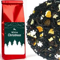 Herbata White Christmas ŚWIĄTECZNA - torebka czerwona 100g